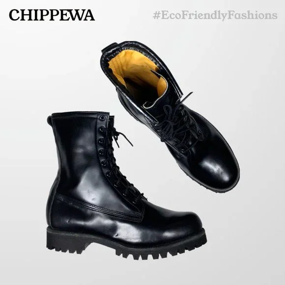 Chippewa combat boots hotsell